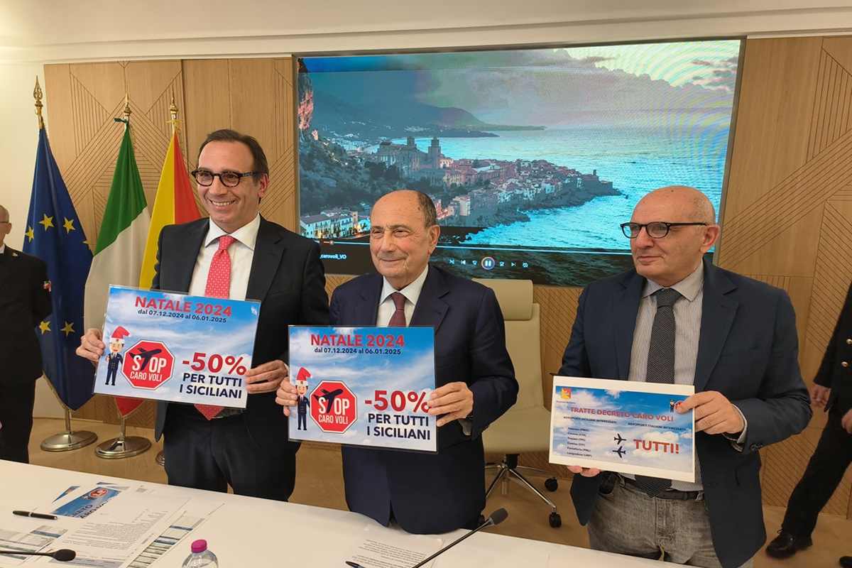 Prezzi dei biglietti alle stelle, in Sicilia arriva il decreto “Stop caro voli” di Natale 2024: come funziona