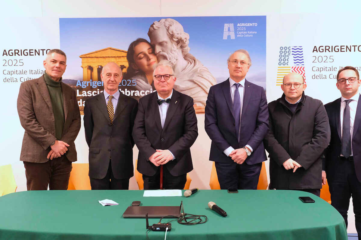 Agrigento Capitale della Cultura 2025, presentato il logo: ecco il programma