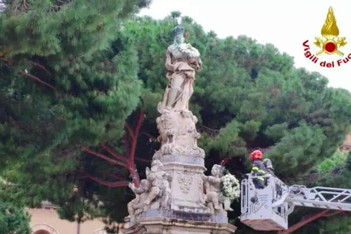 Festa dell’Immacolata a Messina, l’omaggio a Piazza Duomo