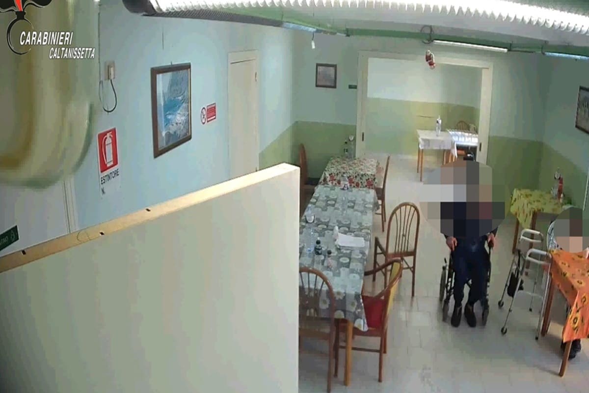 VIDEO | Casa di riposo degli orrori, anziani maltrattati e sequestrati: 9 arresti a Caltanissetta
