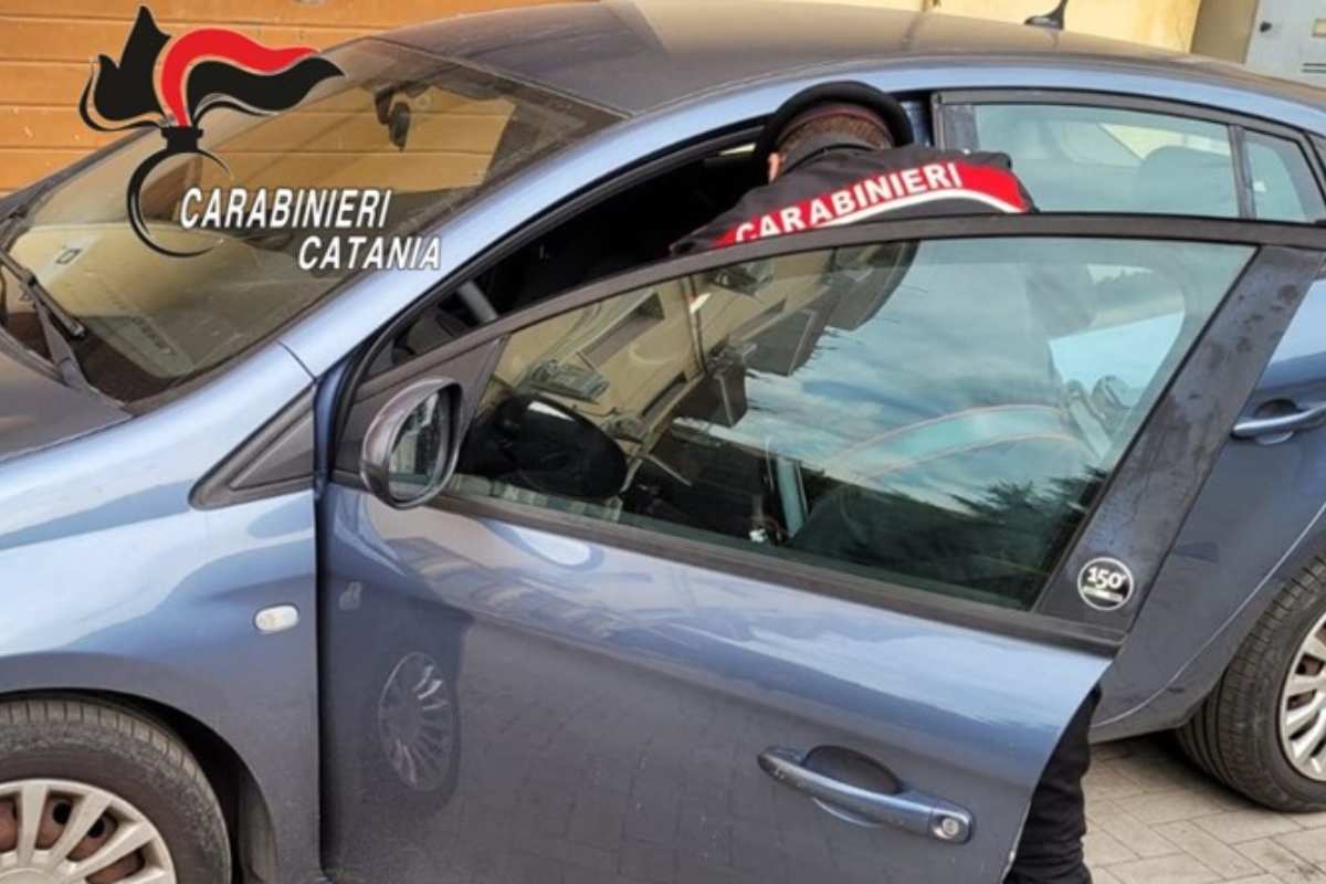Giarre, furto d’auto e droga: scatta l’arresto per un 36enne