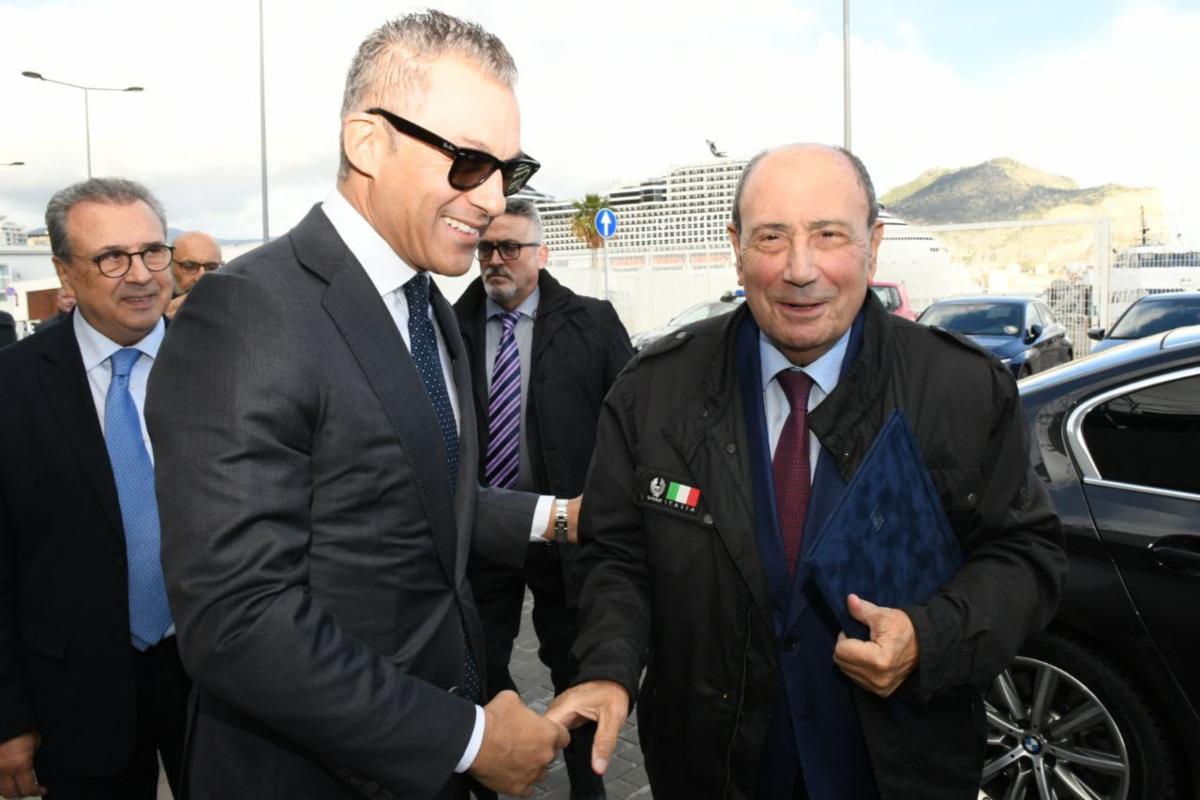 Galleria foto 'FOTO e VIDEO | Infrastrutture, Schifani: “Porti strategici per lo sviluppo della Sicilia. Grazie a Monti per il lavoro svolto a Palermo”' - foto 1