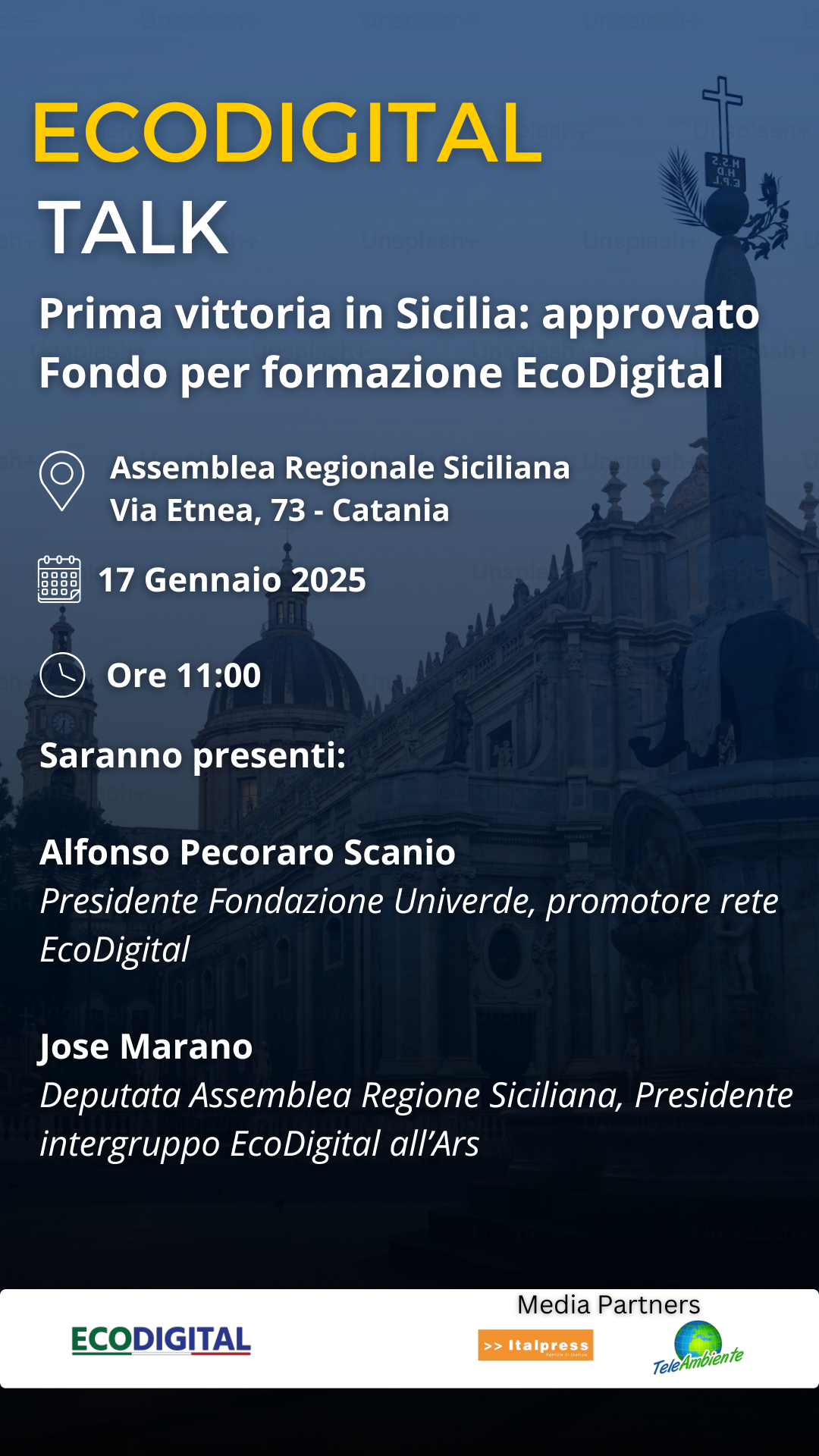 Ecodigital Talk a Catania: focus su ok dell’ARS al Fondo per educazione ecologica e  digitale