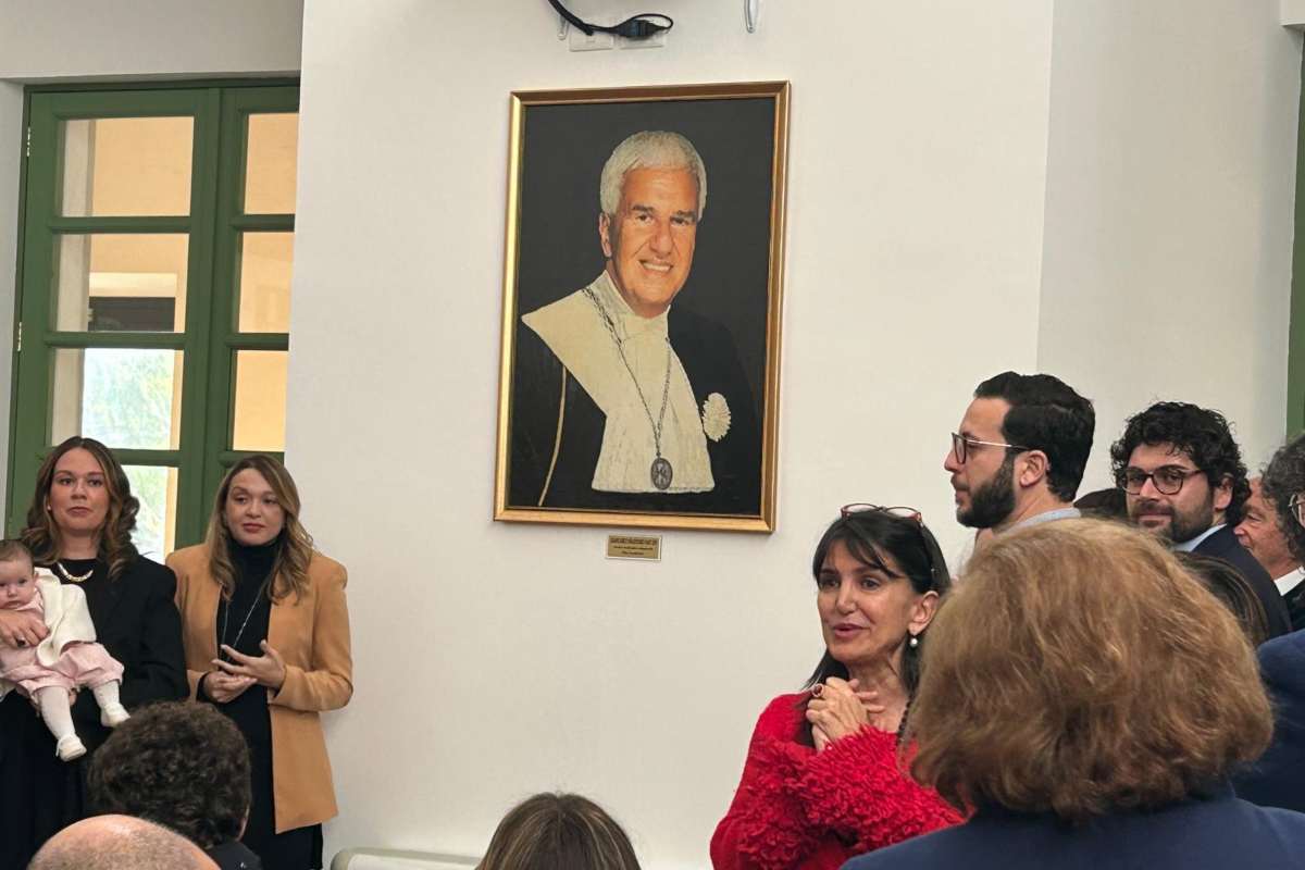 FOTO | A Giancarlo Magnano San Lio l’intitolazione del Coro di notte dei Benedettini