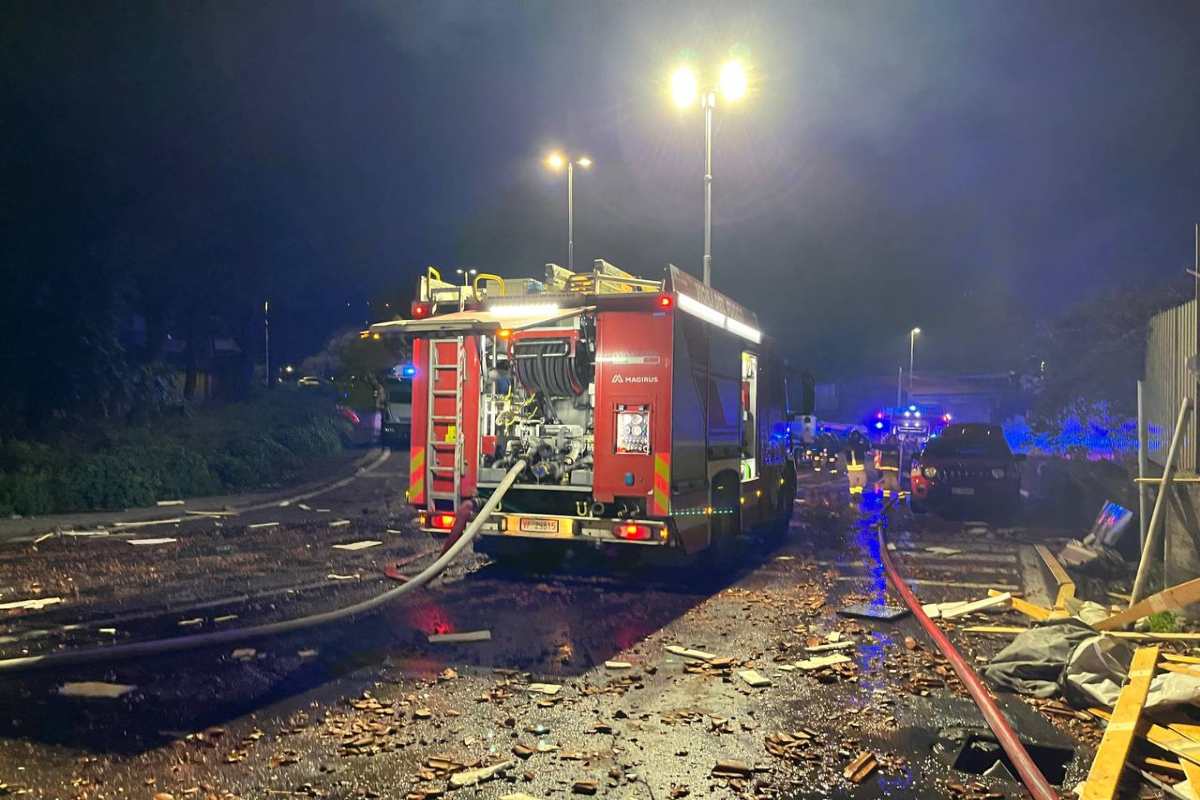 I soccorsi dopo il crollo