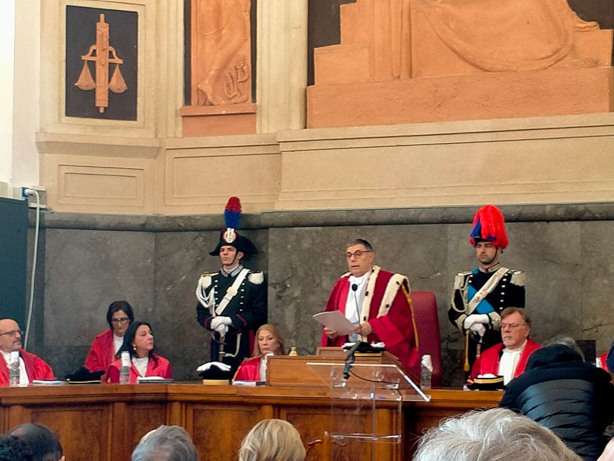 Inaugurazione anno giudiziario a Messina, presidente Corte d’Appello: “Grave carenza d’organico”