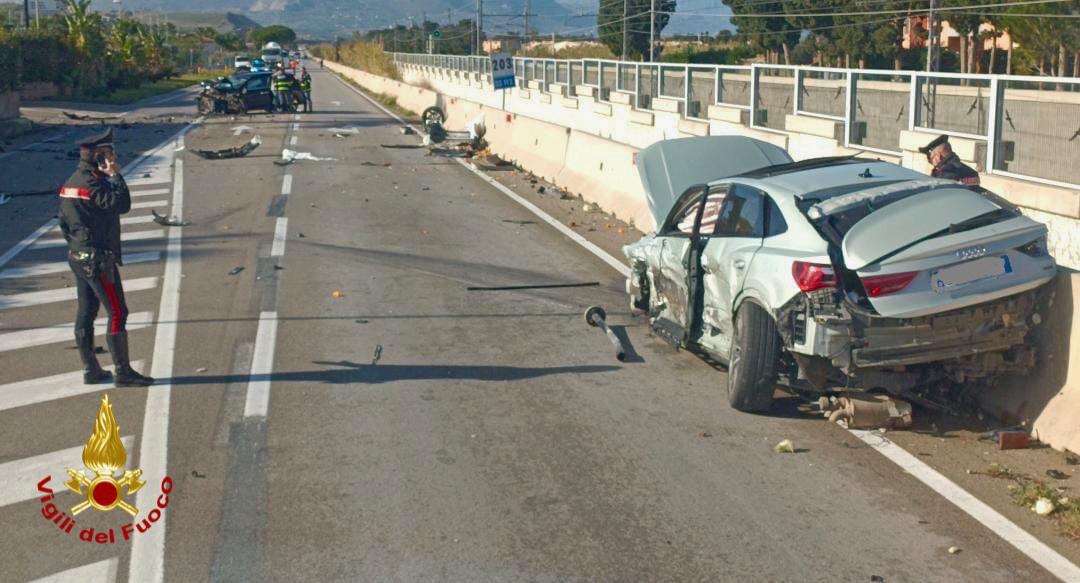 Ennesimo incidente, scontro frontale sulla Settentrionale Sicula: due feriti