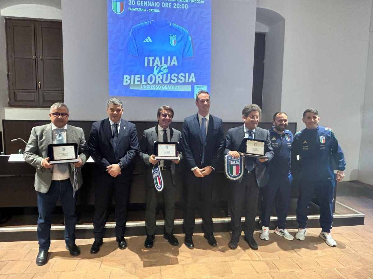 VIDEO | Catania capitale del Calcio a 5 verso Euro 2026: presentata la sfida tra Italia e Bielorussia