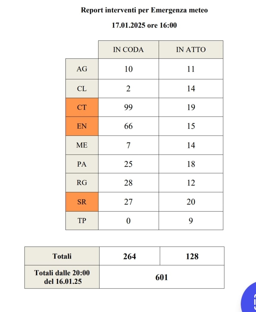 Galleria foto 'VIDEO | Maltempo in Sicilia: disagi in tutta l’Isola, esonda fiume a Randazzo' - foto 4