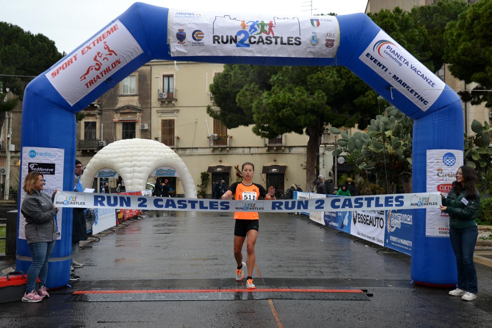 Grande successo per la Run2Castles: vincono Daniele Gambitta e Nicoletta Santonocito
