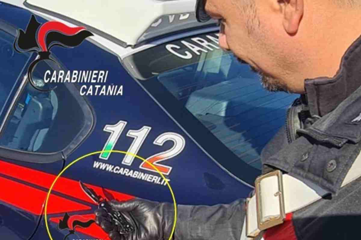 Catania, beccato in strada con un coltello in centro storico: scatta la denuncia