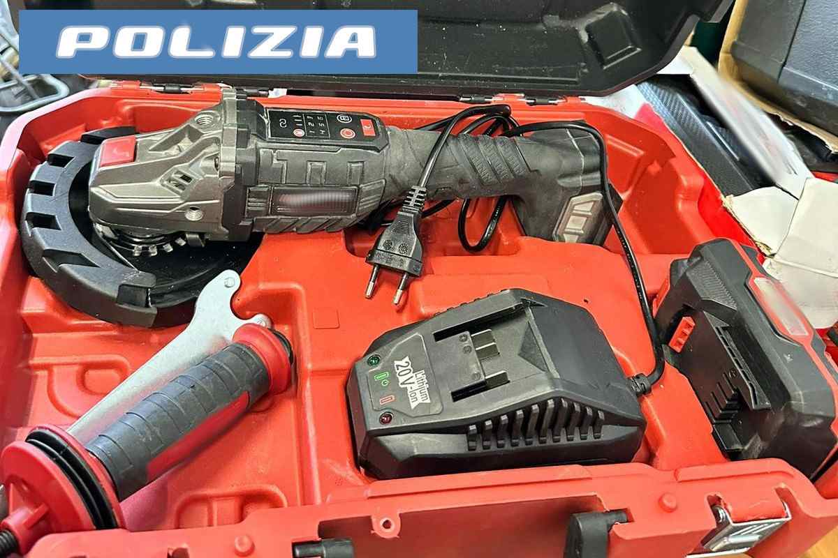 Catania, ruba attrezzi da lavoro da un furgone: la Polizia arresta il ladro e riconsegna la merce