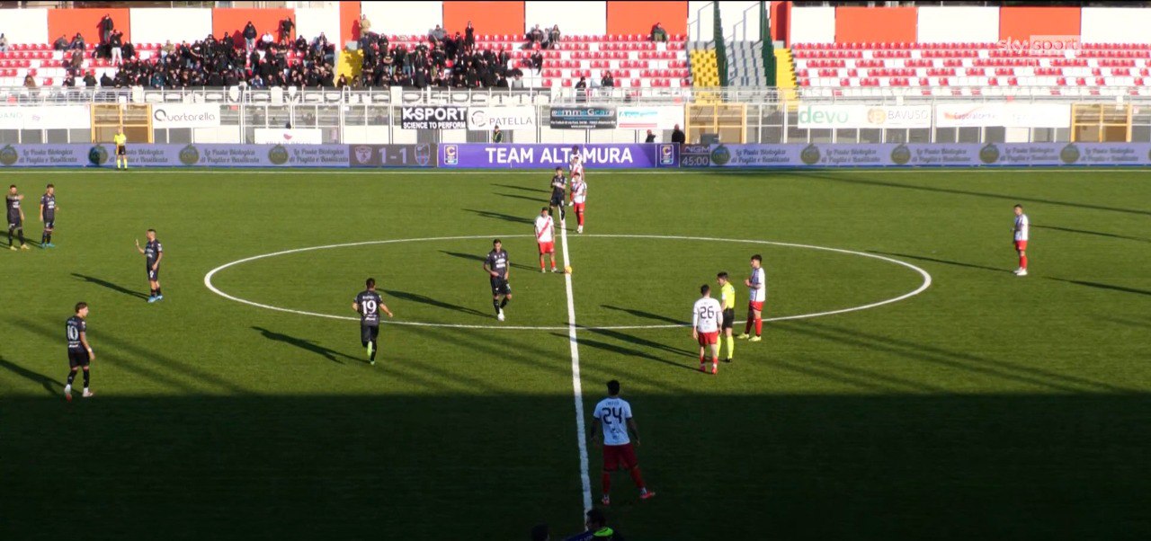 Un Catania che perde pezzi pareggia ad Altamura 1-1. Le pagelle