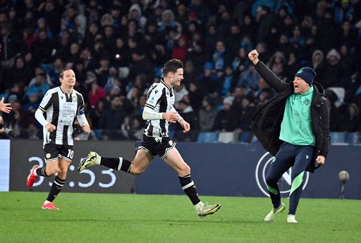 Udinese-Empoli 3-0, doppietta Ekkelenkamp