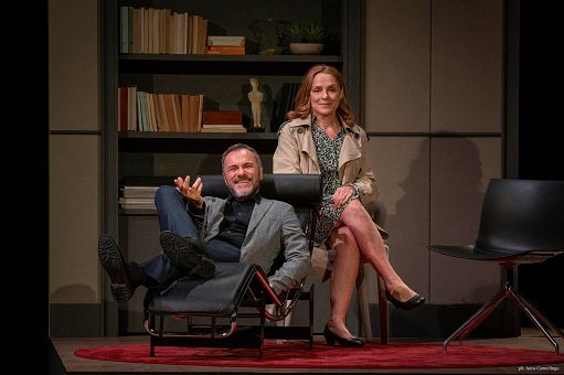 Teatro, Massimiliano Gallo in Amanti alla Sala Umberto di Roma