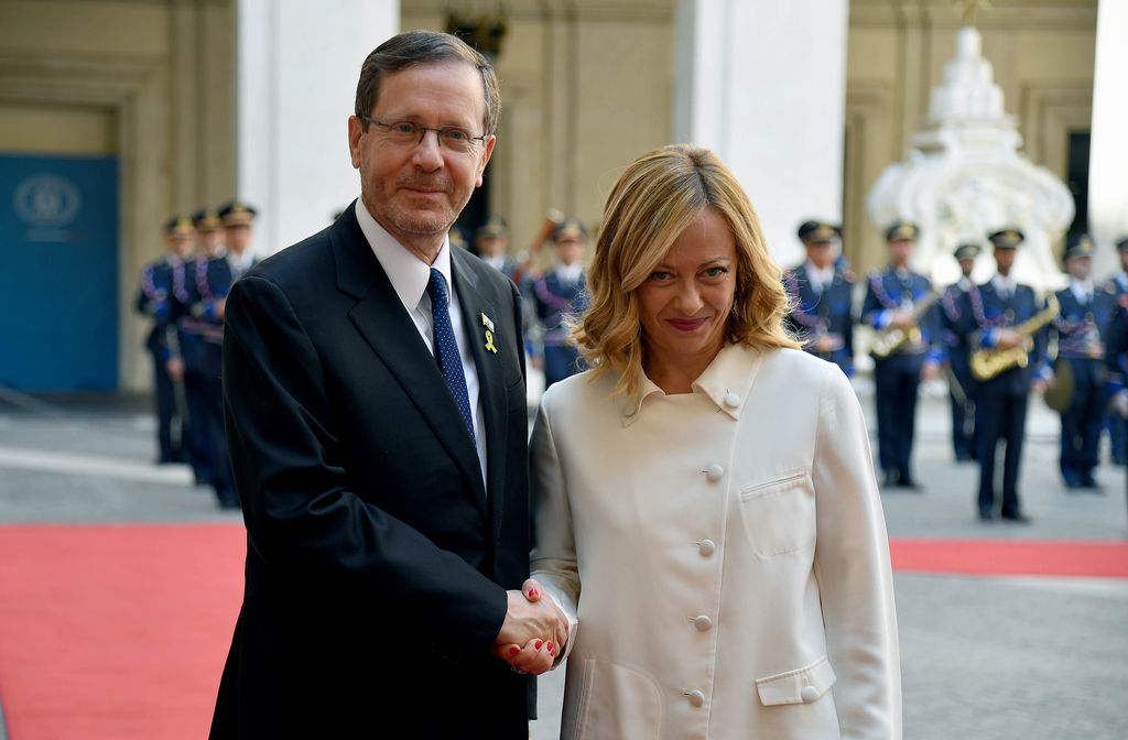 M.O., Meloni vede Herzog: bene tenuta accordo su cessate il fuoco