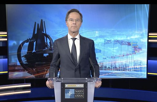 Ucraina, Rutte: Nato a favore di “una pace giusta e duratura”