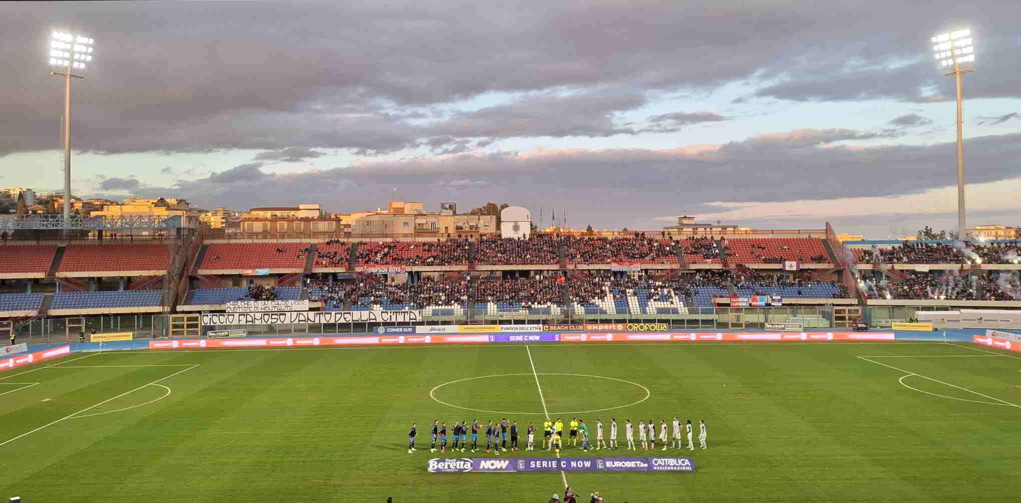 Carretta risponde a Inglese: un deludente Catania pareggia 1-1 contro la Casertana. Le pagelle