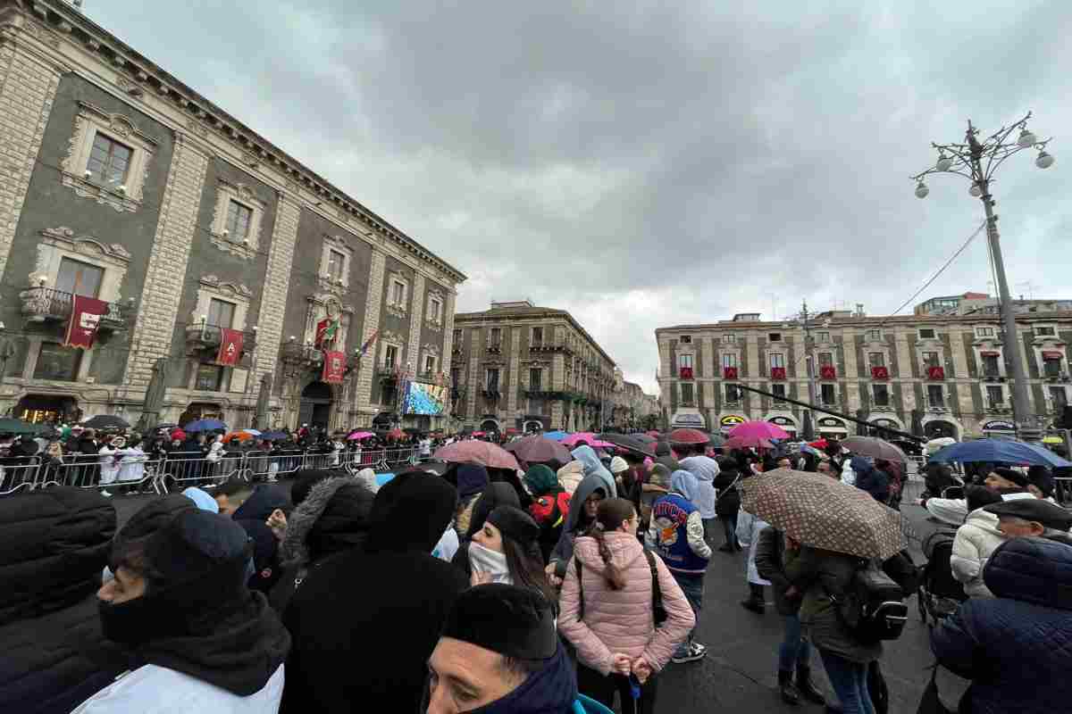 VIDEO e FOTO | La spettacolare Salita di Sangiuliano e il rientro di Sant’Agata