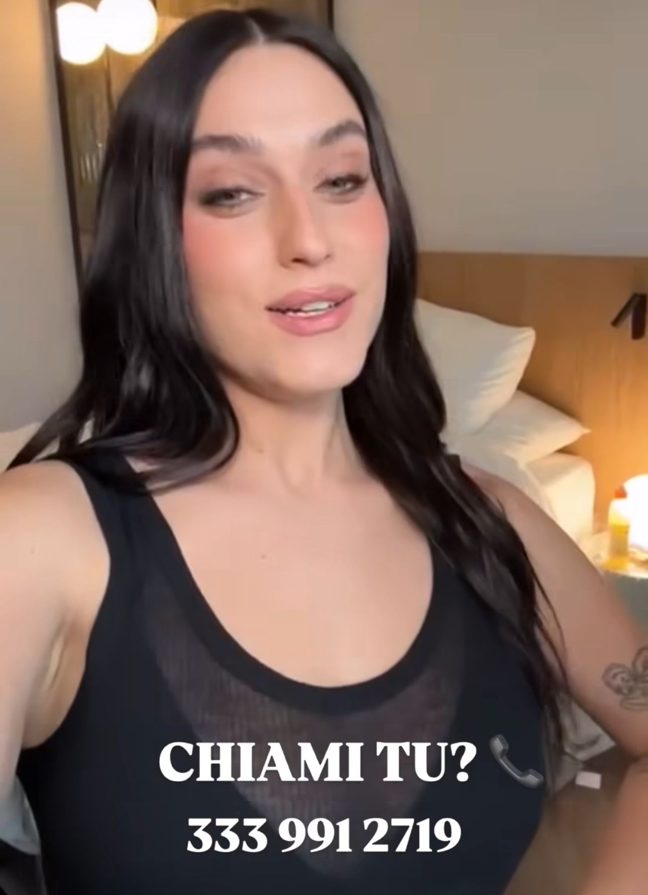 Sanremo 2025, la trovata di Gaia: pubblica il numero di telefono per i suoi fans