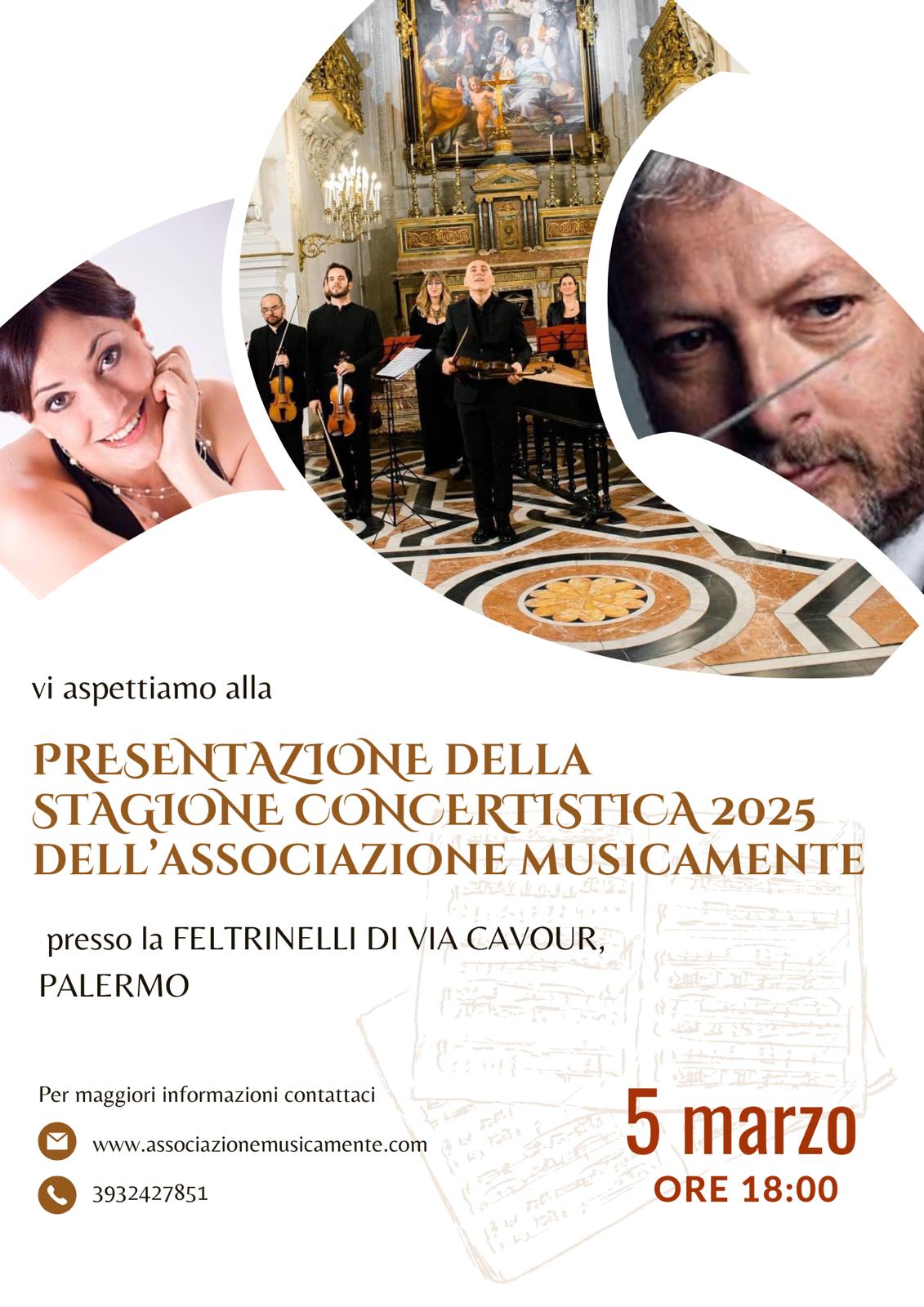Presentazione nuova stagione concertistica MusicaMente 2025