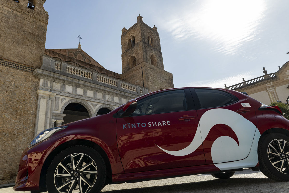 Monreale,  arriva Kinto Share: la mobilità sostenibile per i crocieristi