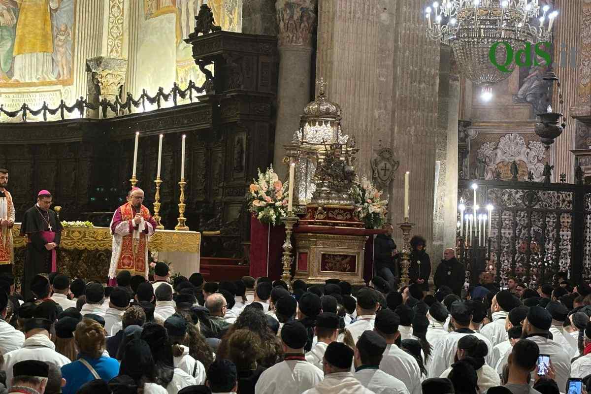 Messa dell'Aurora 2025, Sant'Agata davanti ai fedeli - QdS