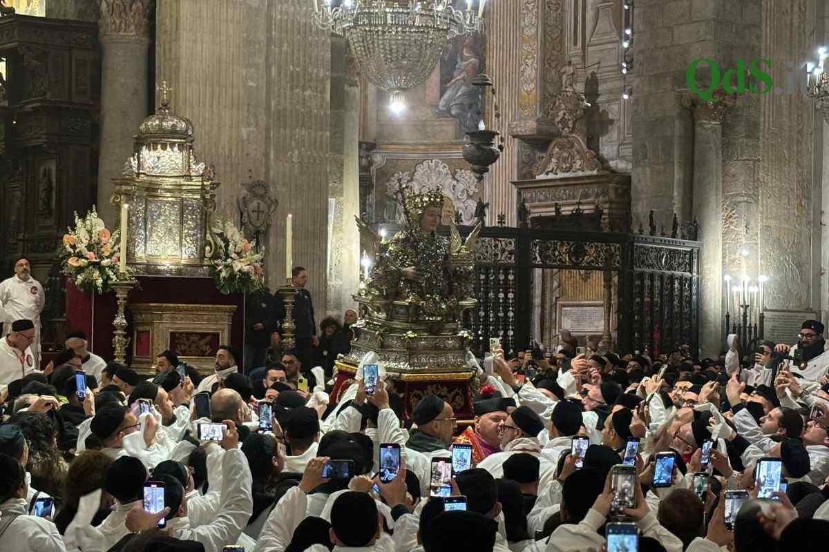 Messa dell'Aurora 2025, i devoti accolgono Sant'Agata - QdS (1)