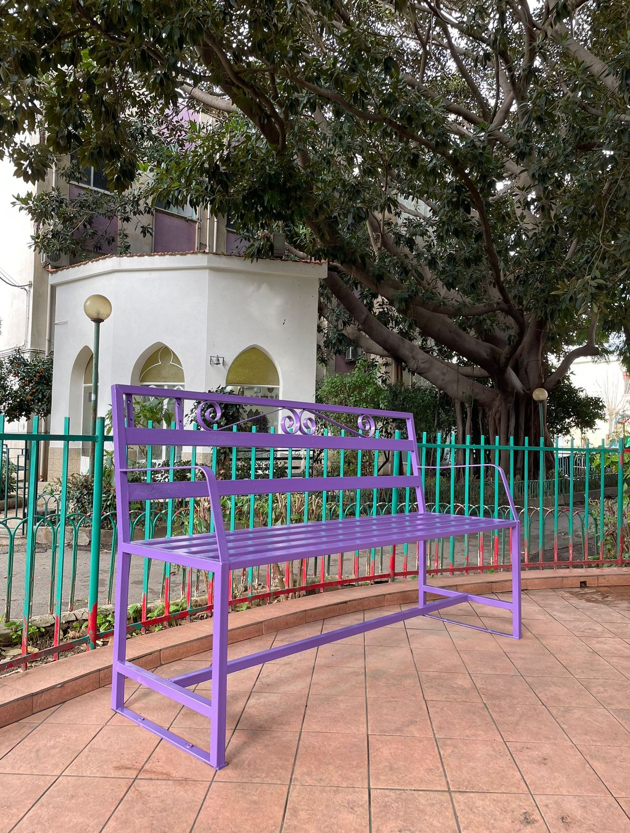 Giornata nazionale dell’epilessia, a Palermo una panchina viola