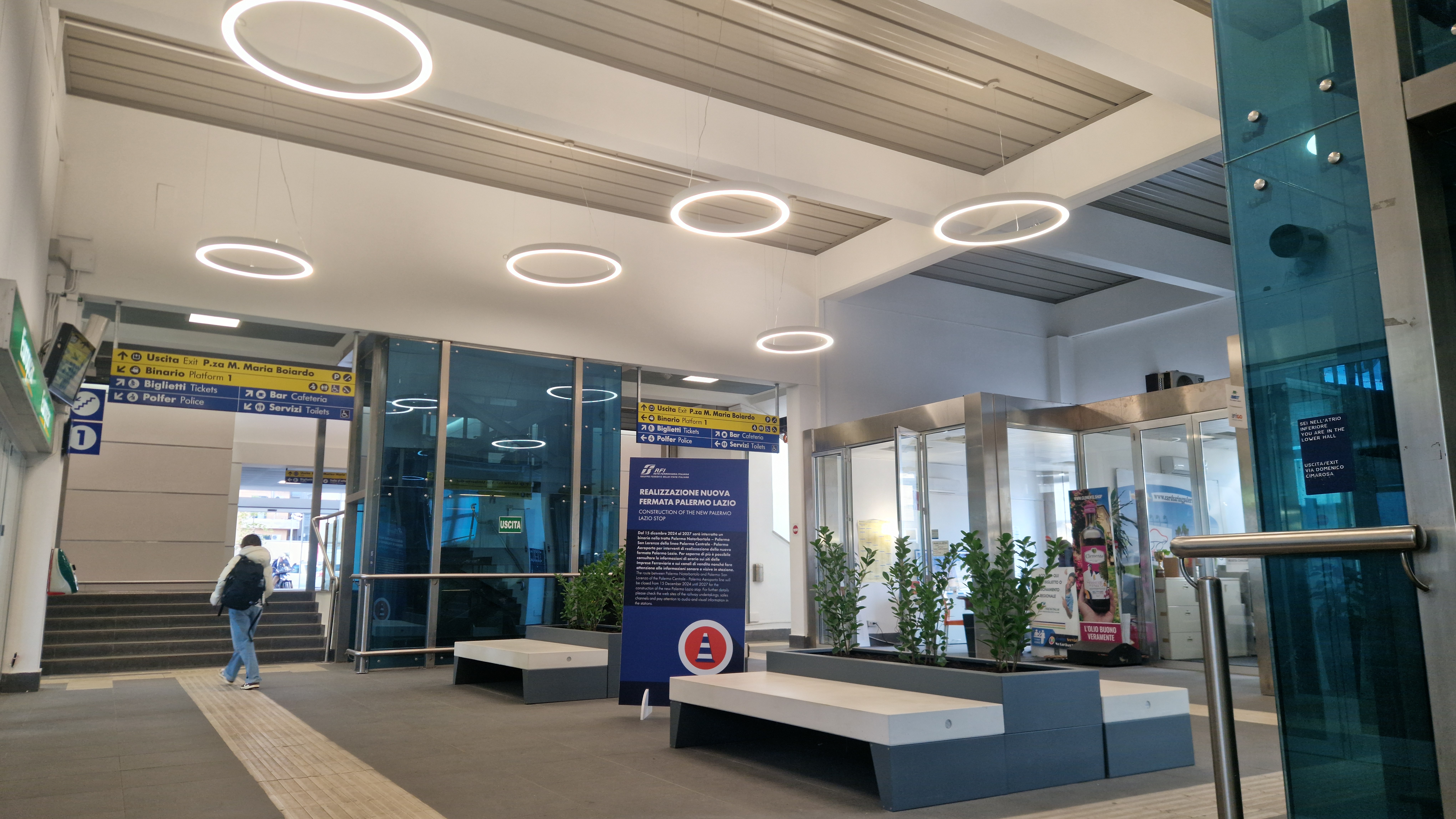 FOTO | Il nuovo volto della stazione Notarbartolo a Palermo, com’era prima e com’è ora: lavori da 5 milioni