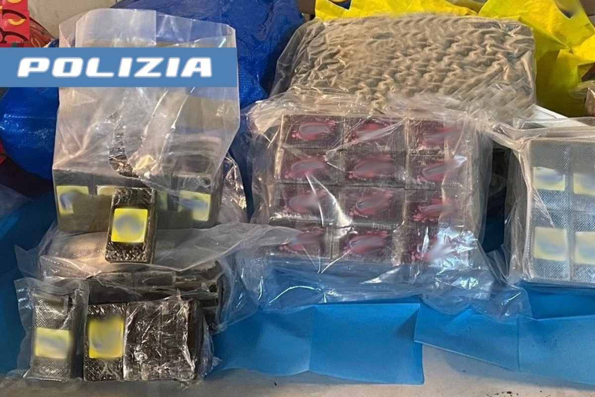 Catania, 23enne in auto con 26 kg di droga: arrestato