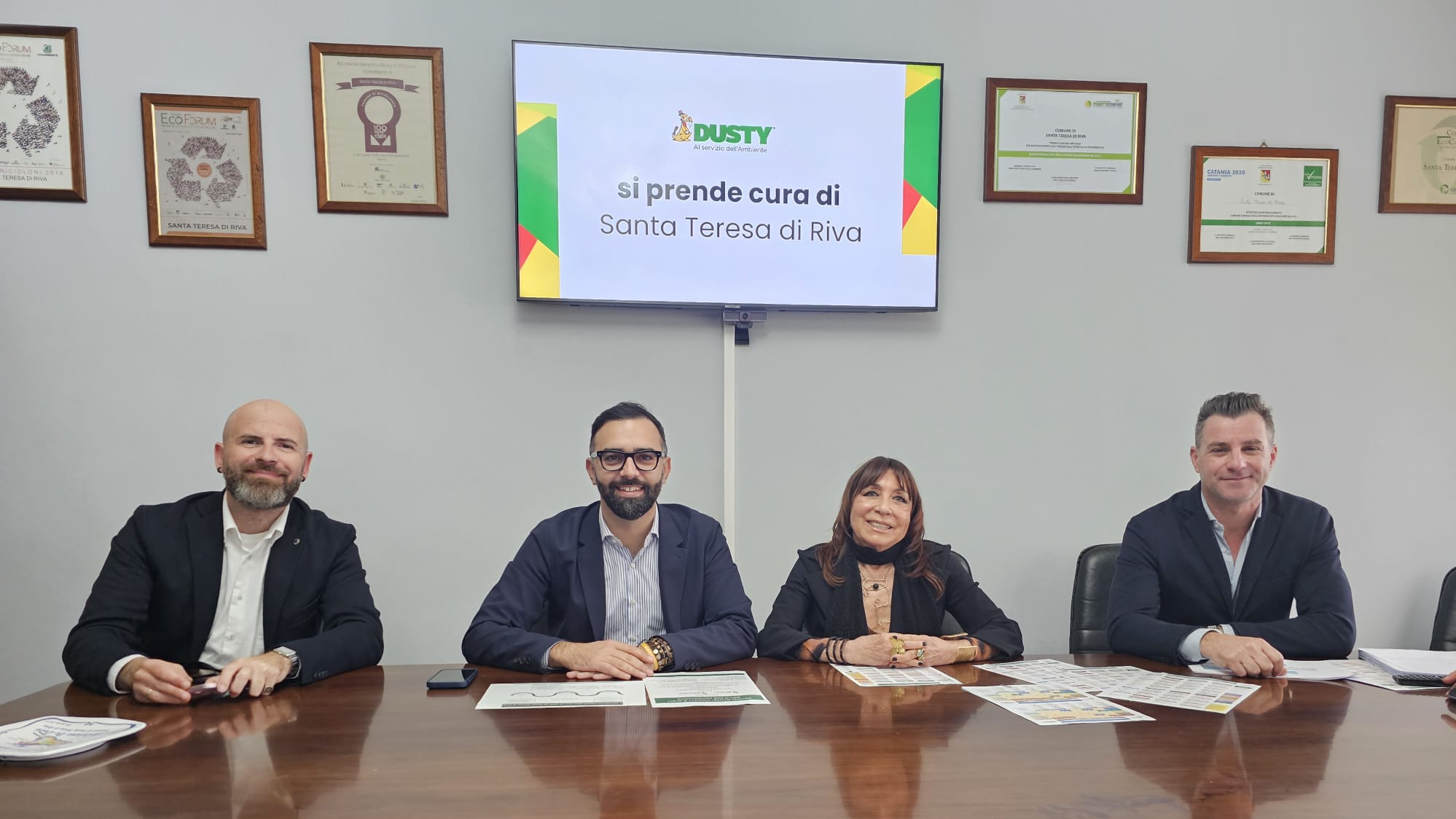 Rifiuti, a Santa Teresa di Riva (Me) cittadini protagonisti del nuovo corso Dusty