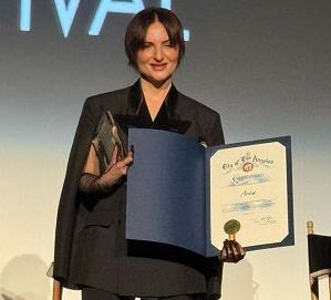 Arisa riceve il Filming Italy Los Angeles Best Original Song Award