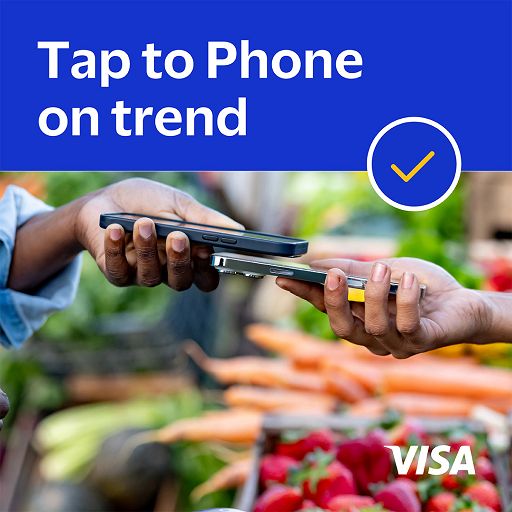 L’adozione di Visa Tap to Phone cresce del 200% su base annua a livello globale e di oltre l’800% in Italia
