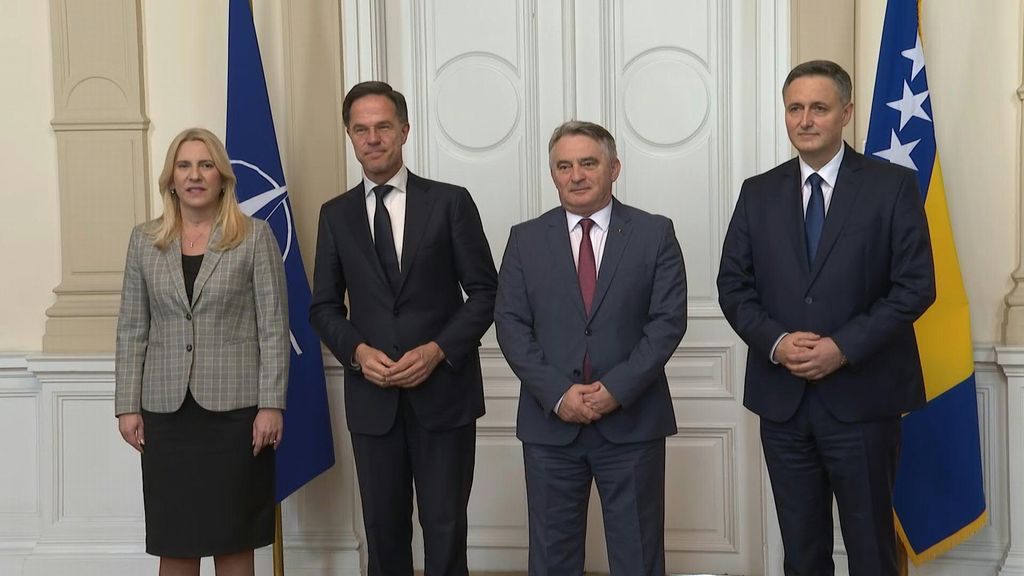 Rutte a Sarajevo: Nato “impegnata garantire stabilità”, non è il ’92