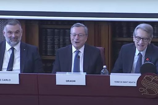 Draghi: in una guerra commerciale l’Europa è la più vulnerabile
