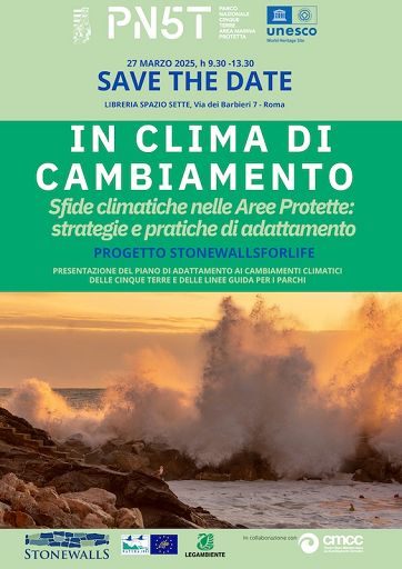 Cinque Terre avanguardia sfida climatica,al via “piano adattamento ai mutamenti”