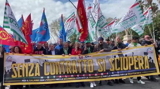Metalmeccanici, al via manifestazioni in tutta Italia