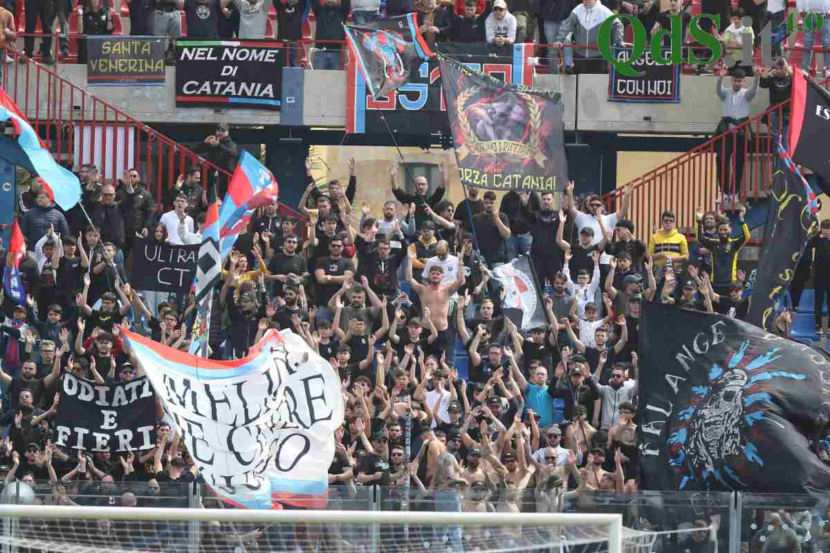Potenza-Catania, trasferta vietata per i tifosi rossazzurri residenti in Provincia