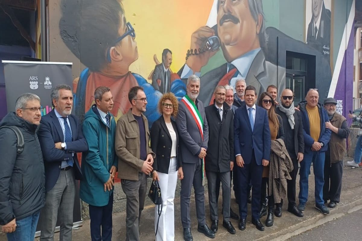 “Le Strade da Seguire”, murales omaggio agli eroi della lotta alla mafia. Le parole di Galvagno