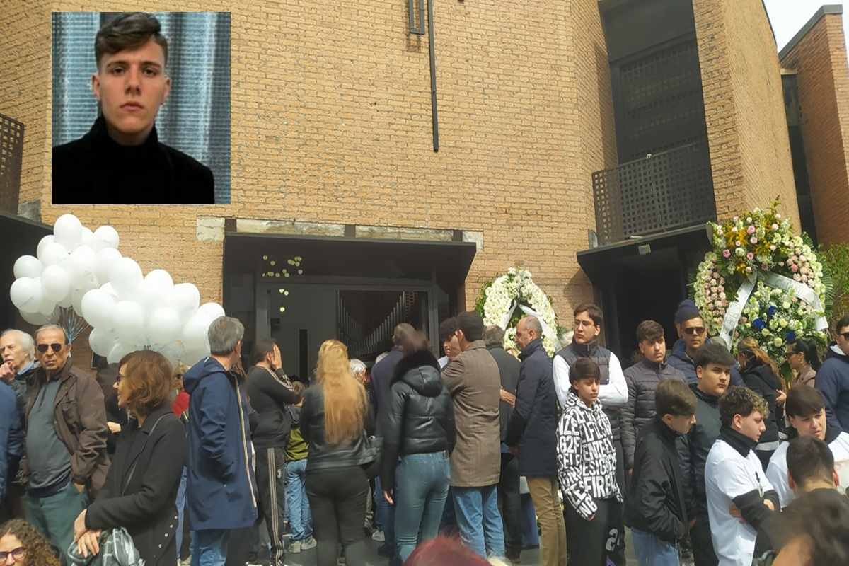 I funerali di Simone D'Arrigo, morto in un incidente a Etnapolis - QdS