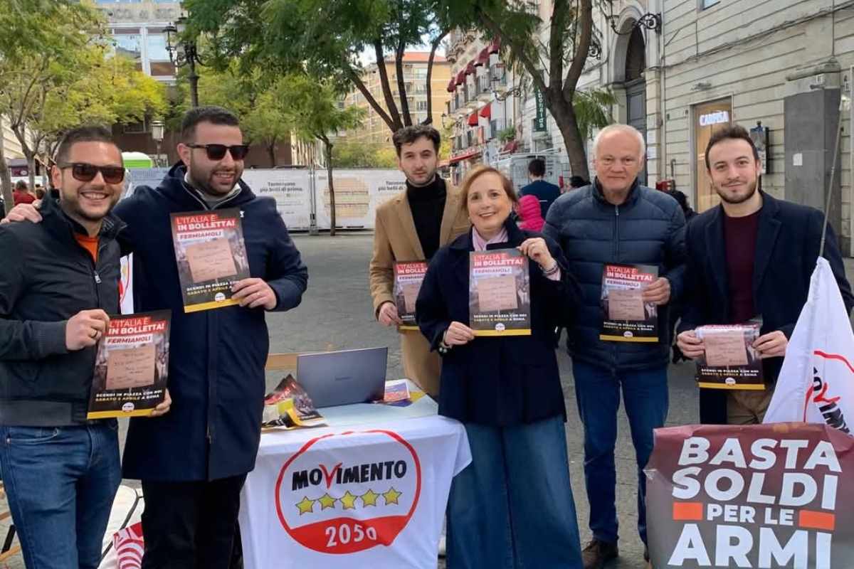Adorno (M5s): “Dalla Sicilia mobilitazione per dire no al piano di riarmo sostenuto dalla Meloni”