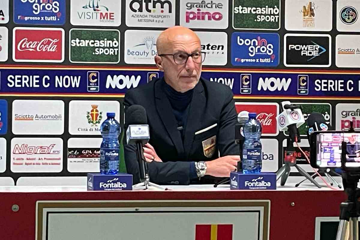 Messina, esonerato Simone Banchieri: squadra affidata al vice Gatto