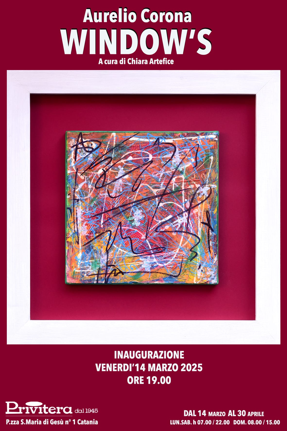 Galleria foto 'Windows, una finestra nell’arte e nelle emozioni: la mostra personale di Aurelio Corona' - foto 1