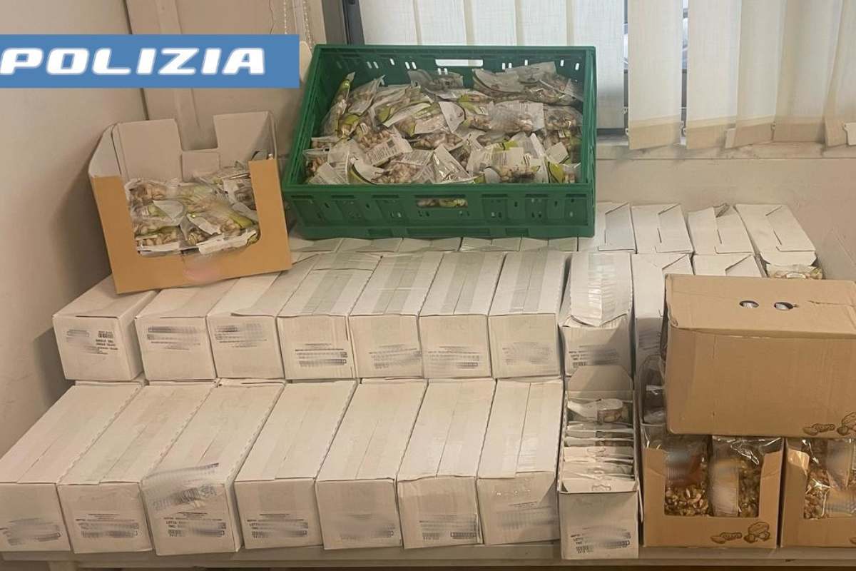 Rubano oltre 100 scatole di frutta secca: denunciati due 21enni