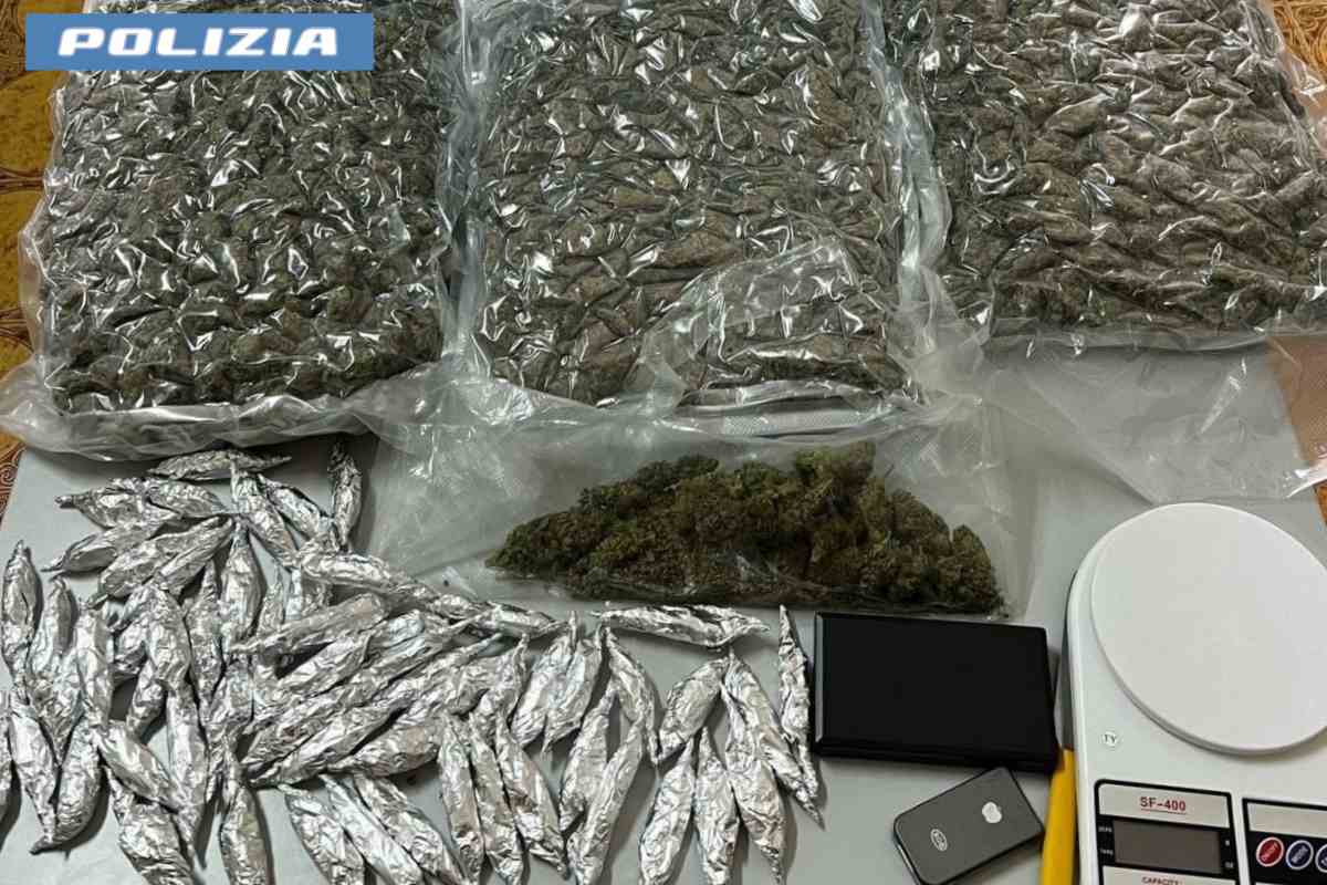 Catania, 3,6 chili di marijuana in casa: arrestato pusher a San Cristoforo