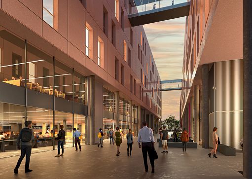 Milano, parte cantiere per primo studentato della Statale a Mind