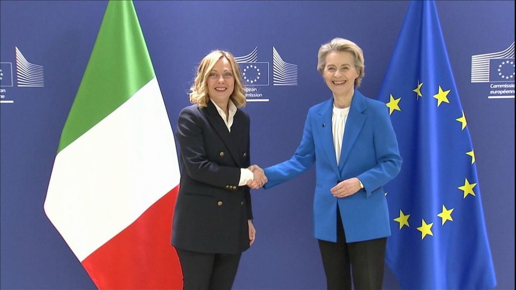 Dazi, fonti Ue: Meloni da Trump? Bene, sostiene posizione comune