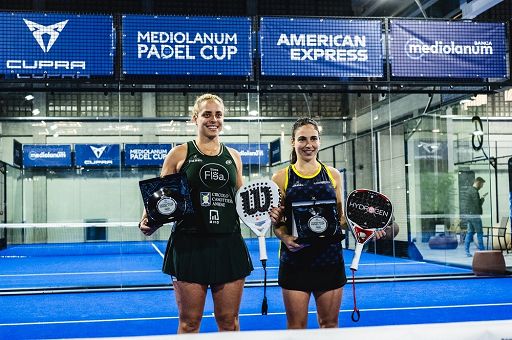 Padel, Fip Silver di Roma: Pappacena-Sussarello star tra le donne