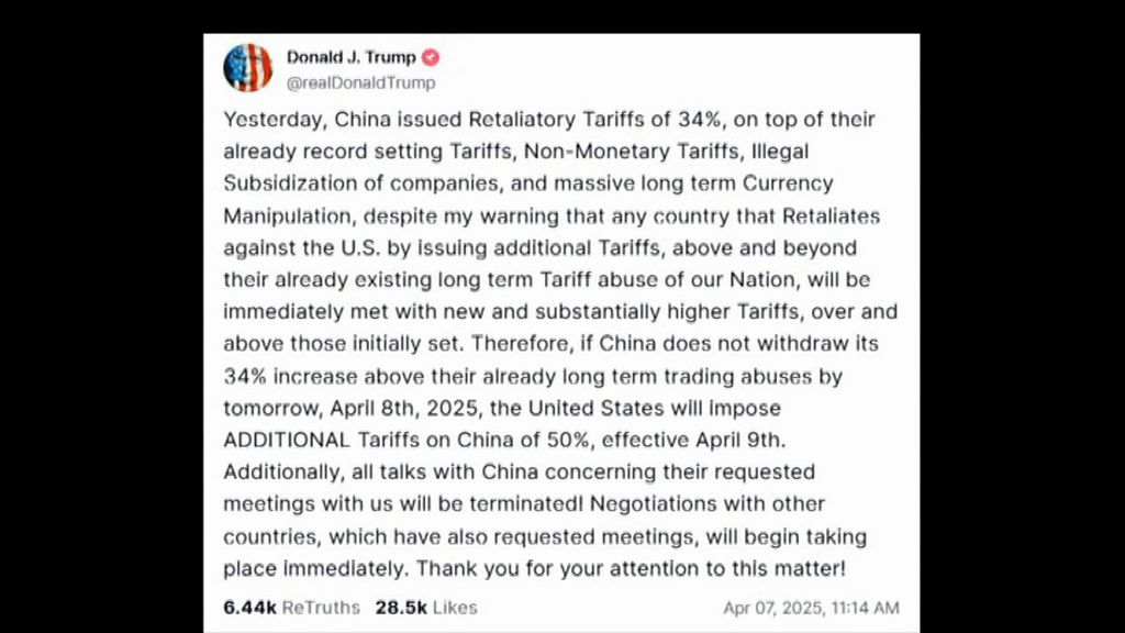 Usa, come si è arrivati al 145% di dazi sui beni cinesi